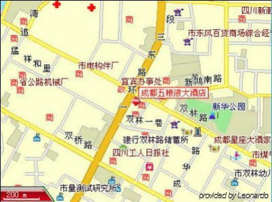 Wu Liang Ye Grand Hotel Chengdu Eksteriør bilde